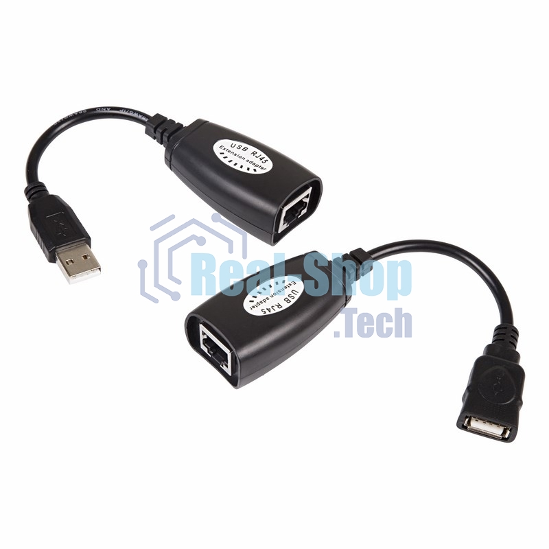 Удлинитель USB Rexant по витой паре (8p8c)
