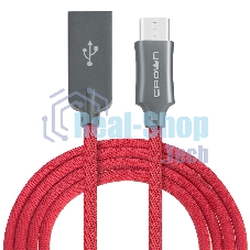 Кабель Crown USB - USB Type-C CMCU-3132C red