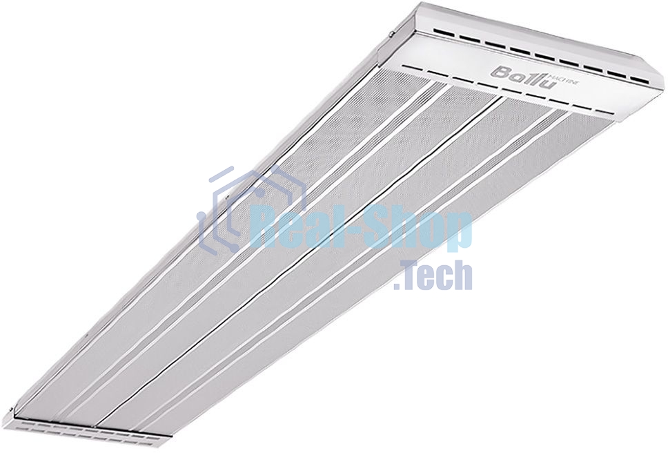 Обогреватель инфракрасный Ballu BIH-APL-3.0 серый, 3000 Вт, 60 м2