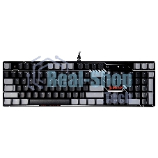 Клавиатура проводная A4Tech Bloody B808N USB черный/серый