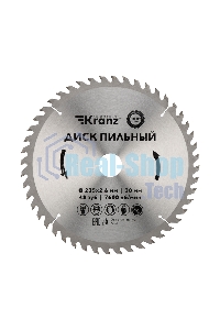Диск пильный Kranz 235 мм х 48 зуб х 30 мм