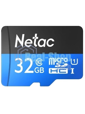 Флеш карта microSDHC 32Gb Netac P500 NT02P500STN-032G-S (без SD адаптера) 80Mb/s