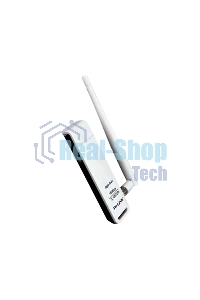 Адаптер TP-Link SOHO TL-WN722N 150Mbps High Gain Wireless N USB Adapter with Cradle, 1T1R, 2.4GHz, 802.11n/g/b, 1 detachable antenna