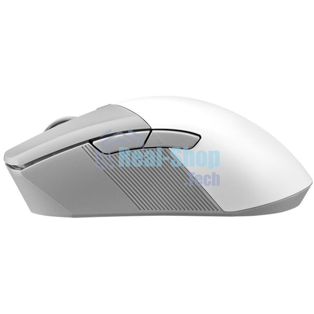 Мышь беспроводная/проводная ASUS P711 ROG Gladius III белый, 36000 dpi, радиоканал, Bluetooth, USB, кнопки - 6