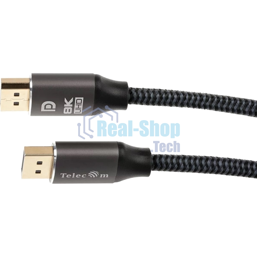 Кабель соединительный DP-DP 1.4V 8K@60Hz 3м, Telecom Pro TCG750-3M