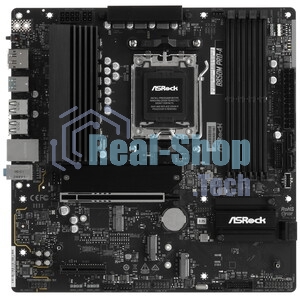 Материнская плата ASRock B850M PRO-A, AM5, AMD B850, 4xDDR5, 4xSATA, 3xM.2, 1xPCIe 5.0 x16, 1xPCIe 3.0 x4, 1xDP, 1xHDMI, 1x2.5Gb LAN, 1xUSB-C 10Gbps, 1xUSB-A 10Gbps, 2xUSB-A 5Gbps, 4xUSB-A 2.0, 3x3.5 мм, 7.1, mATX