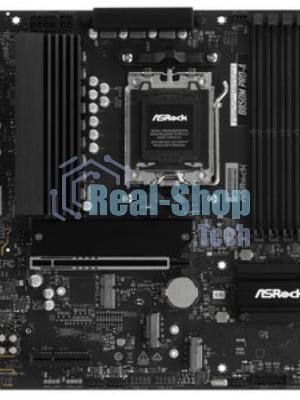 Материнская плата ASRock B850M PRO-A, AM5, AMD B850, 4xDDR5, 4xSATA, 3xM.2, 1xPCIe 5.0 x16, 1xPCIe 3.0 x4, 1xDP, 1xHDMI, 1x2.5Gb LAN, 1xUSB-C 10Gbps, 1xUSB-A 10Gbps, 2xUSB-A 5Gbps, 4xUSB-A 2.0, 3x3.5 мм, 7.1, mATX