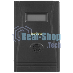 Источник бесперебойного питания ExeGate EX292633RUS SpecialPro Smart LLB-2200.LCD.AVR.1SH.2C13.RJ.USB 2200VA/1300W,LCD,AVR,1*Schuko+2*C13,RJ45/11,USB, металлический корпус, черный