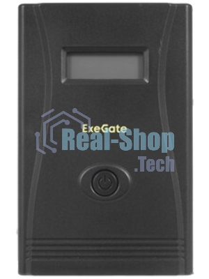 Источник бесперебойного питания ExeGate EX292633RUS SpecialPro Smart LLB-2200.LCD.AVR.1SH.2C13.RJ.USB 2200VA/1300W,LCD,AVR,1*Schuko+2*C13,RJ45/11,USB, металлический корпус, черный