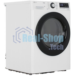 Сушильная машина LG DC90V3V6W белый, 9 кг, сушка - тепловой насос, программ - 14, 60 x 85 x 66 см