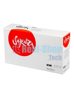 Картридж Sakura SP300 для Ricoh Aficio SP300DN, черный, 1 500 к.