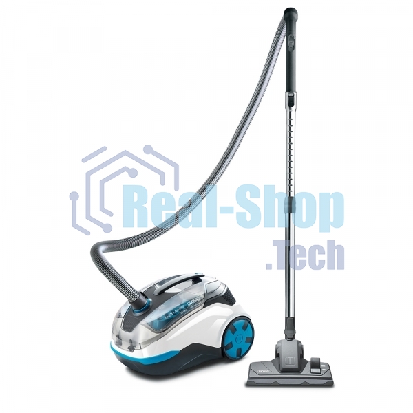 Пылесос Thomas DryBOX+AquaBOX Parkett белый/синий, 325/1700Вт, уборка сухая, пылесборник контейнер 2.6 л