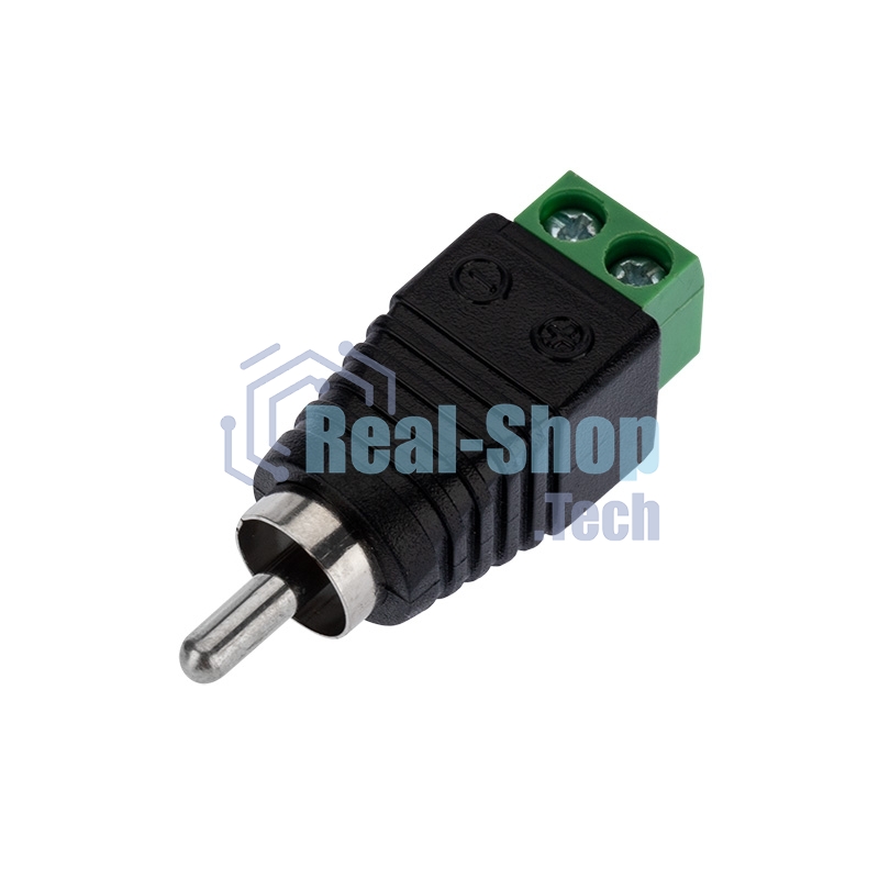 Разъем Rexant штекер RCA с клеммной колодкой (блистер)