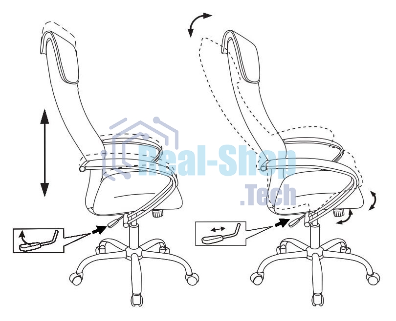 Кресло руководителя Бюрократ CH-607SL TW-01 Neo Black черный, сетка/ткань с подголов. на колес. металл хром