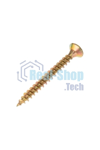 Саморез универсальный Kranz 4х35 желтый цинк, пакет (800 шт/уп)