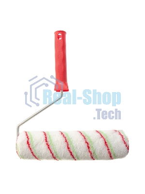 Валик Сибртех Эмали, 250 мм, ворс 12 мм, D 48 мм, D ручки 6 мм, полиамид, полиакрил