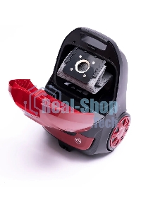 Пылесос Sharp ECKB19RR, красный/черный, 350/1900 Вт, уборка сухая, пылесборник мешок 2.3 л