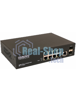 Коммутатор Osnovo SW-70802/L2 управляемый