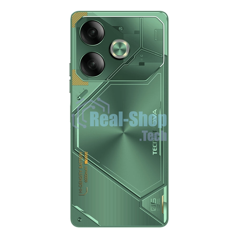 Смартфон Tecno POVA 6 LI7, 12/256Gb, зеленый