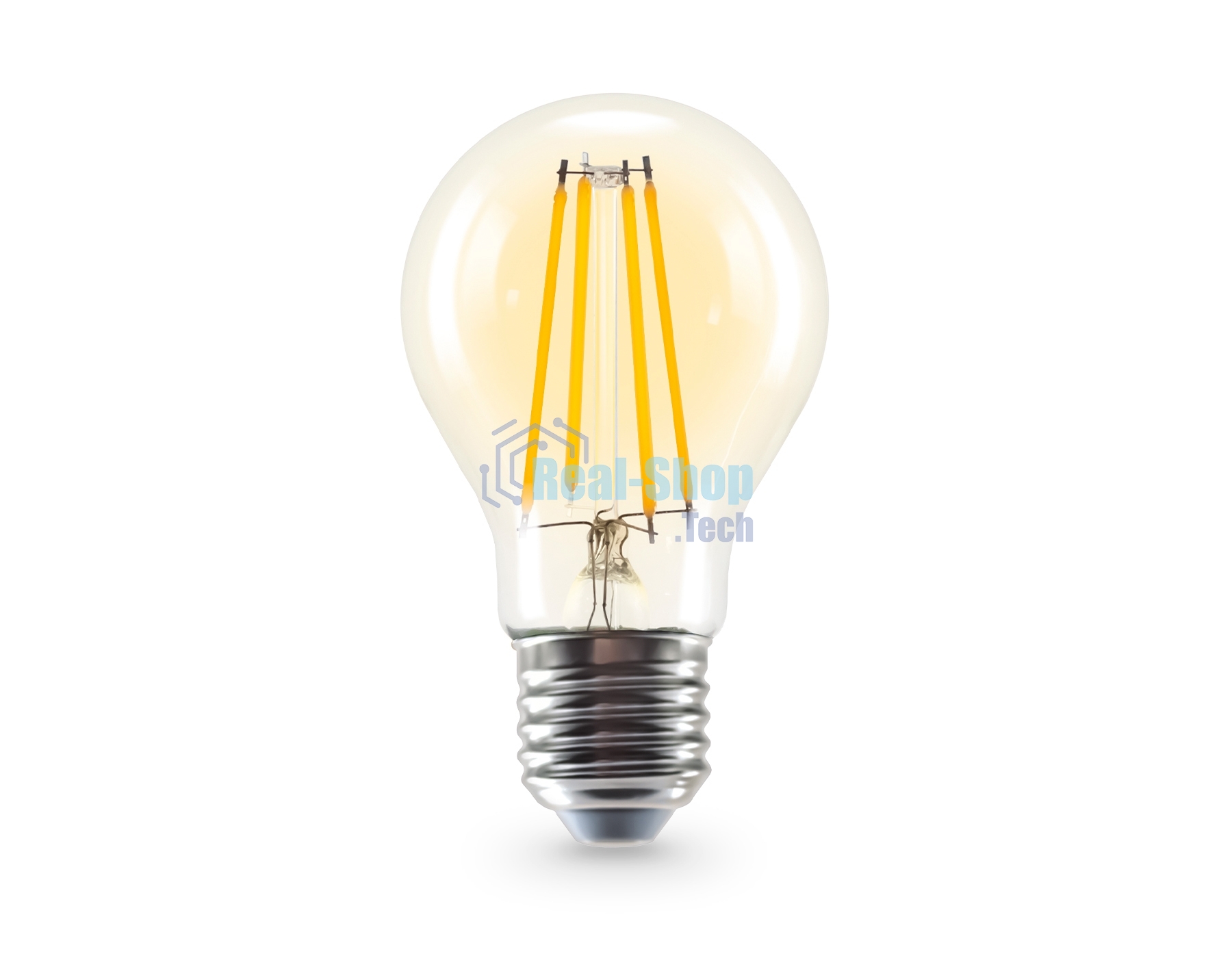 Лампа светодиодная 601513 Filament LED A60 15W E27 2700K 220-240V