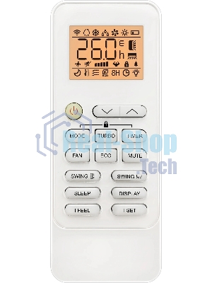 Кондиционер сплит-система Coolfort CF-4103 12000 BTU, 35 м², 37 дБ, охлаждение, обогрев, белый