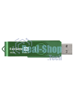 Exegate EX302051RUS USB-флеш накопитель ExeGate Jet Ultra 32GB зеленый (USB3.0/=USB3.1 Gen1/=USB3.2 Gen1 5Gbps, пластик/металл)
