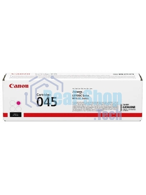 Картридж лазерный Canon 045M пурпурный, 1300 стр., для i-SENSYS MF631/633/635, LBP611