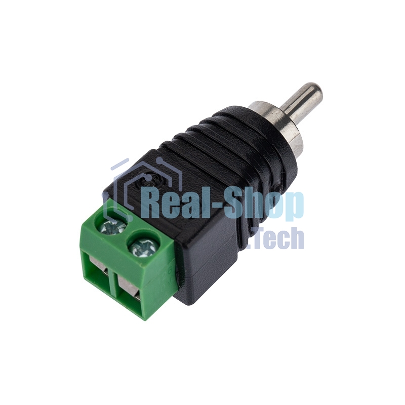 Разъем Rexant штекер RCA с клеммной колодкой (блистер)