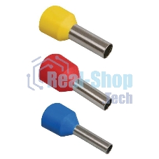 Наконечник-гильза изол. Е6012 (уп.100шт) ИЭК UGN10-006-06-12