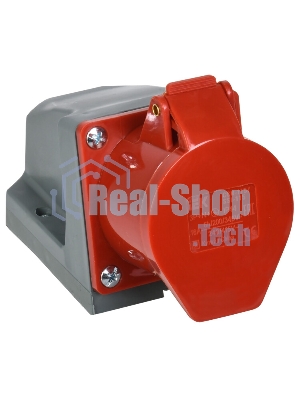 Розетка IEK PSR12-016-5 115 стационарная 3Р + РЕ+ N 16А 380В IP44 IEK