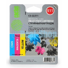 Картридж струйный Cactus CS-CL511 многоцветный (9 мл) для Canon MP240 MP250 MP260 MP270 MP480