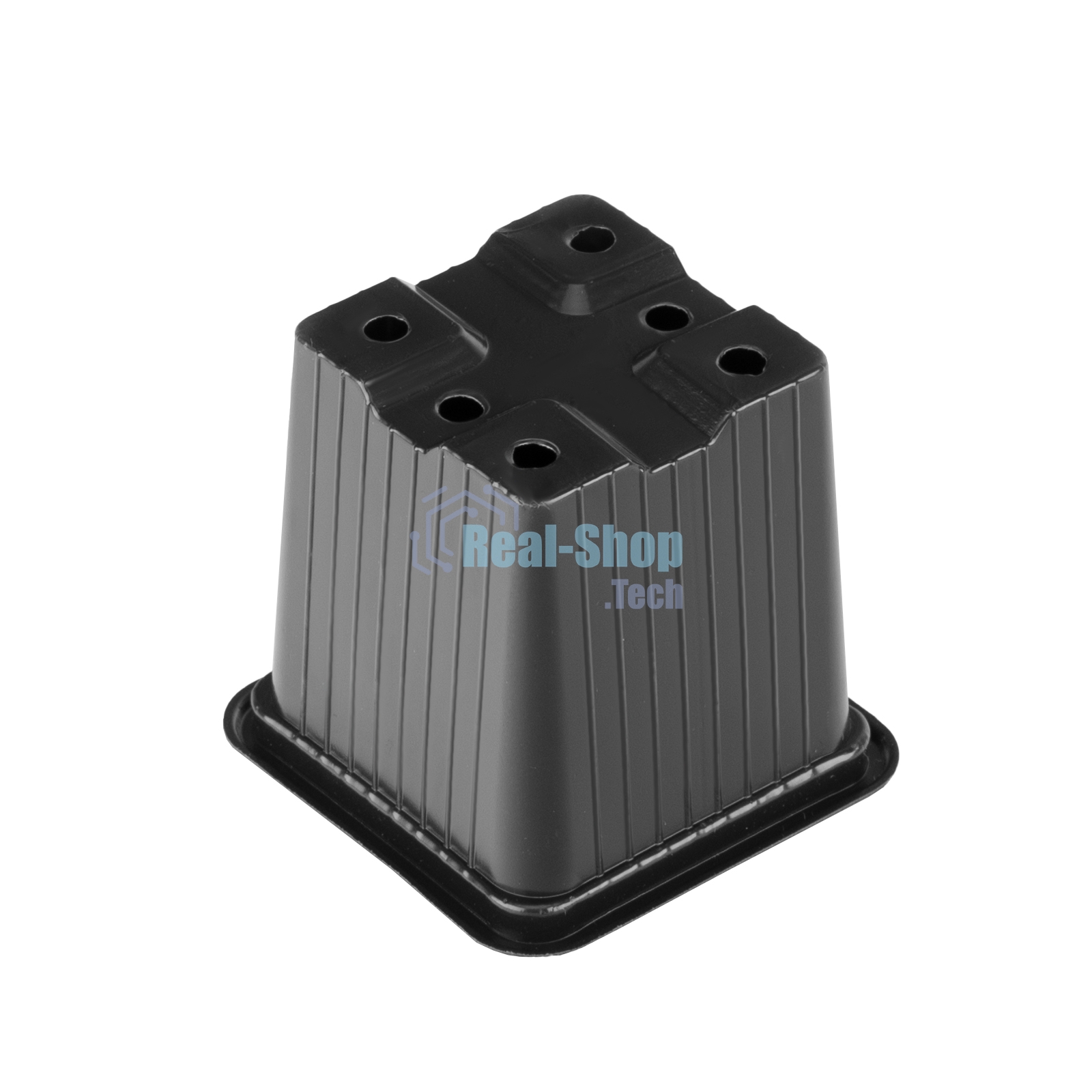 Горшочек для рассады, 70х70х65 мм, полистирол, 10 шт. Россия