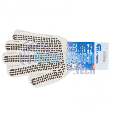 Перчатки трикотажные Сибртех, рисунок ПВХ гель 