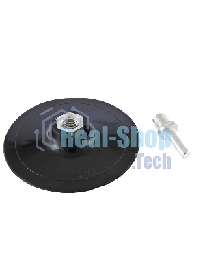 Насадка для дрели и УШМ Matrix с липучкой, 125 мм, усиленная из TPU