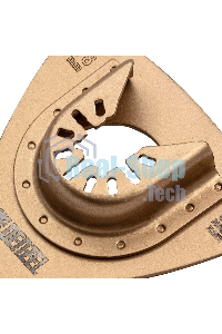 Насадка для МФИ Denzel шлифовальная дельтовидная, HM, по плитке и дереву, 78 мм