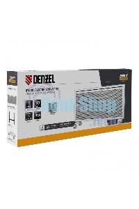 Конвектор гибридный Denzel HybridX-2000 белый, 2000 Вт, 30 м2, термостат, дисплей