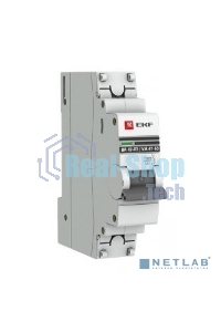 Выключатель автоматический EKF mcb4763-1-40C-pro 1P 40А (C) 4,5kA ВА 47-63 EKF PROxima