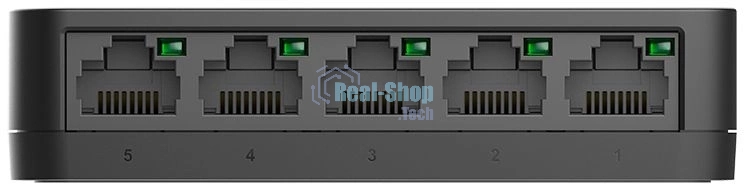 Коммутатор D-Link DGS-1005A, 5×1 Гбит/с, неуправляемый