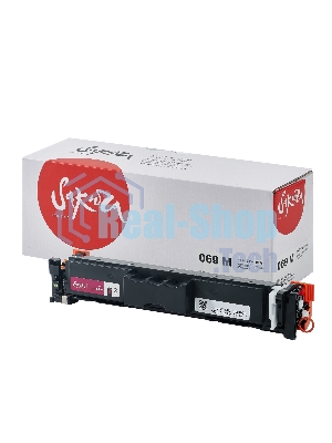 Картридж лазерный Sakura 069M ECO (5092C002) для Canon I-Sensys LBP673Cdw/MF750C/MF725, пурпурный, 1900 к. ECO (чип без счетчика копий)
