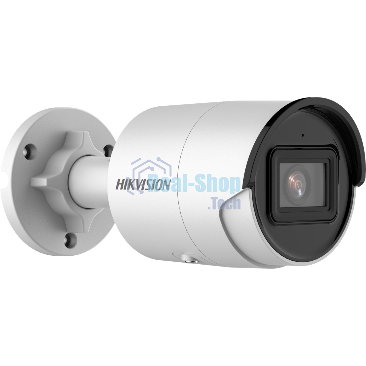 Камера видеонаблюдения цилиндрическая Hikvision DS-2CD2083G2-IU(2.8mm) 8Мп уличнаяс EXIR-подсветкой до 40м и технологией AcuSense1/2.8