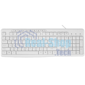 Клавиатура Oklick 305M проводная, USB Type-A, белый