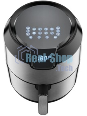 Аэрогриль Tefal EY401D15 серебристый, 1500 Вт, 4.2 л, сенсор, 8 программ