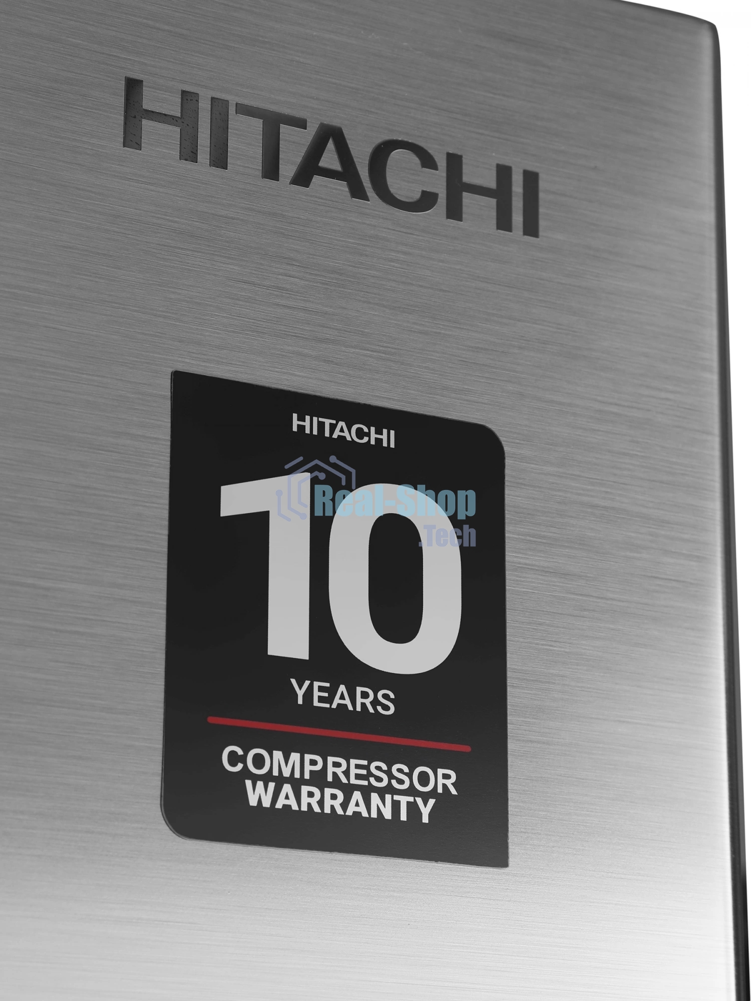 Холодильник Hitachi HRTN7489DF BSLCS нержавеющая сталь двухкамерный инвертер 345/105л морозилка сверху, No Frost