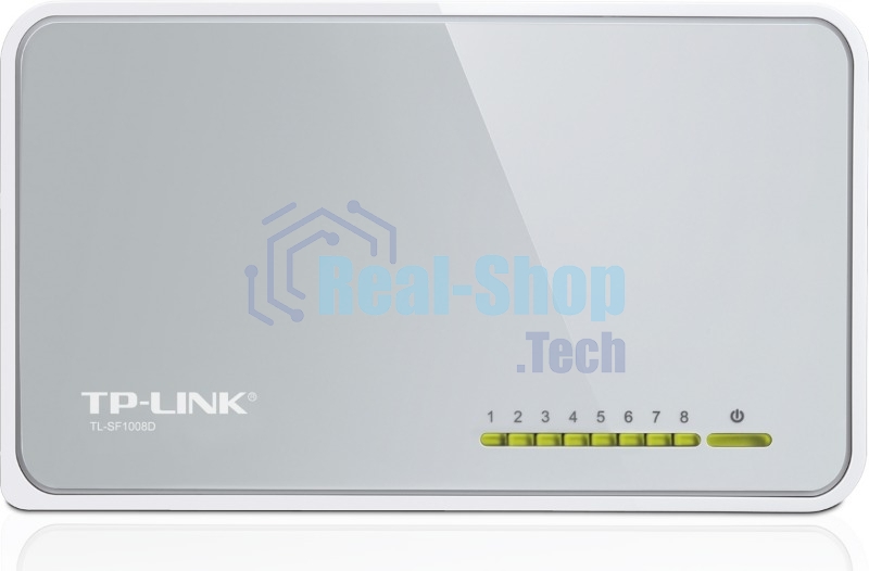Коммутатор TP-Link SOHO TL-SF1008D Коммутатор 8-port 10/100M mini Desktop Switch, 8 10/100M RJ45 ports, Plastic case