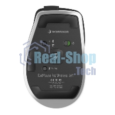 Мышь беспроводная/проводная 3Dconnexion CadMouse Pro Wireless Left (3DX-700079) черный, 7200 dpi, радиоканал, Bluetooth, USB Type-C, кнопки - 7