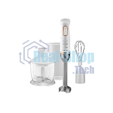 Блендер Centek CT-1347 белый 800Вт, турбо режим, DC мотор, стакан 600мл +мерн стакан 600мл