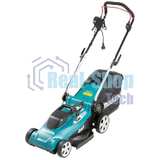 Газонокосилка Makita ELM3720 1400Вт,37см,3уровн,20\55мм,40л,10.2кг,кор,пластик,2Cut,инд заполнения