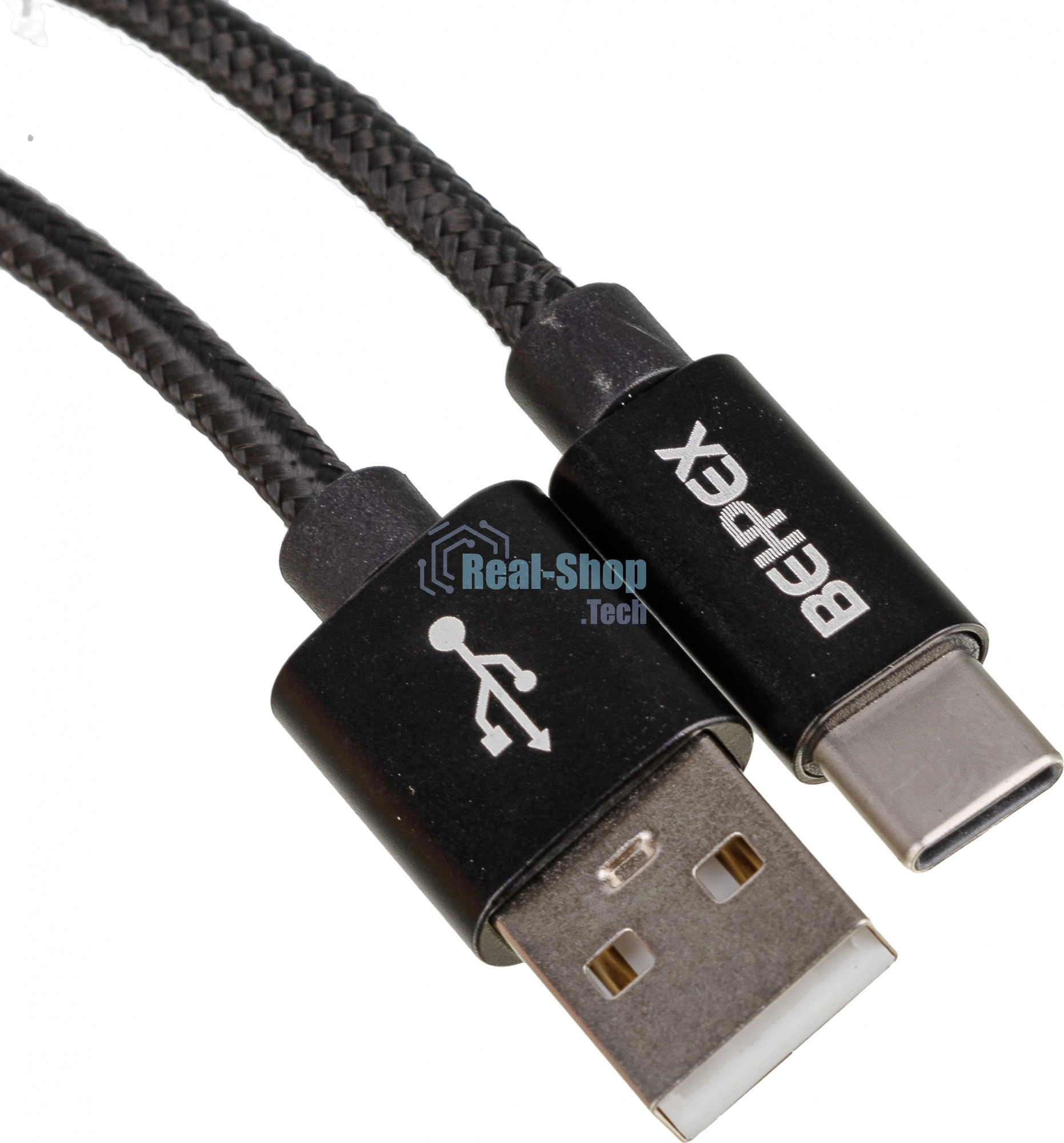 Кабель USB (m)-USB Type-C (m) 3м черный