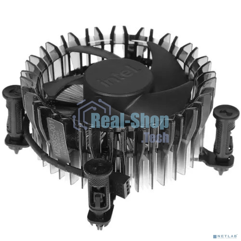 Кулер Intel ORIGINAL Laminar RS1 M23905 черный 90мм алюминий 3150rpm 36db 4-pin 47мм