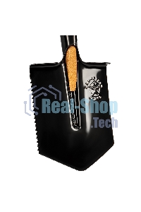 Лопата саперная Сибртех 150х180х510 мм, деревянный черенок, с зубьями